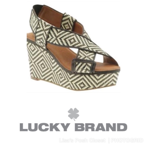 Lucky Brand Shoes - Lucky Brand “Koko” platform leather sandals